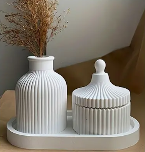 Jesmonite Bathroom Set - 3 Piece (1)