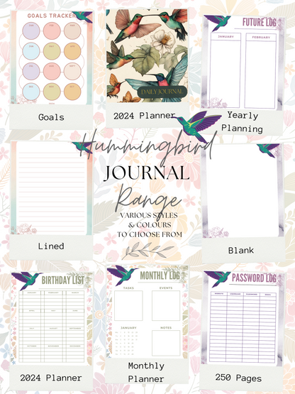 Daily Planner - Hummingbird Range