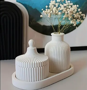 Jesmonite Bathroom Set - 3 Piece (1)