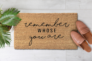 Remember Whose You Are (1)