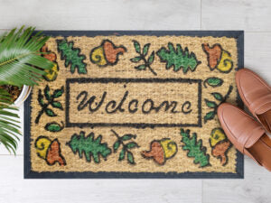 Welcome Oak Leaf [Edged] (1)