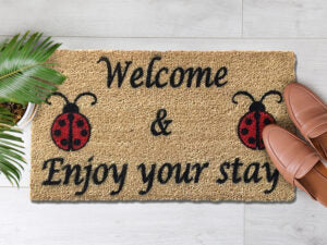 Welcome & Enjoy Your Stay [Ladybug] (1)