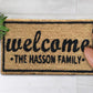 Welcome family [Personalised] (1)