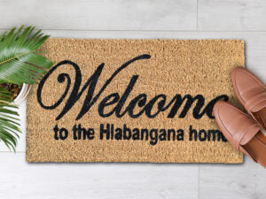 Welcome family [Personalised] (1)
